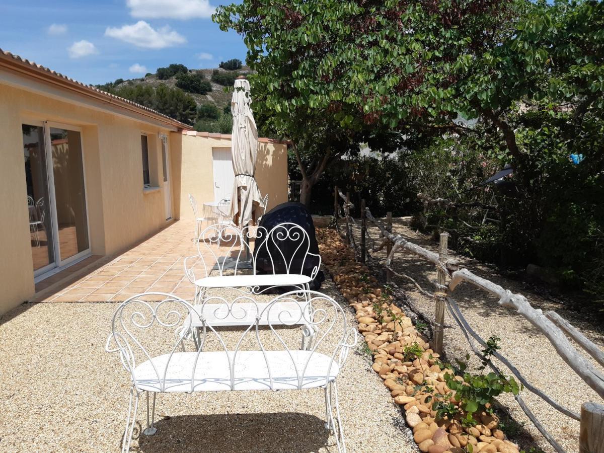 Petite Maison De Campagne Gardoise Théziers Esterno foto